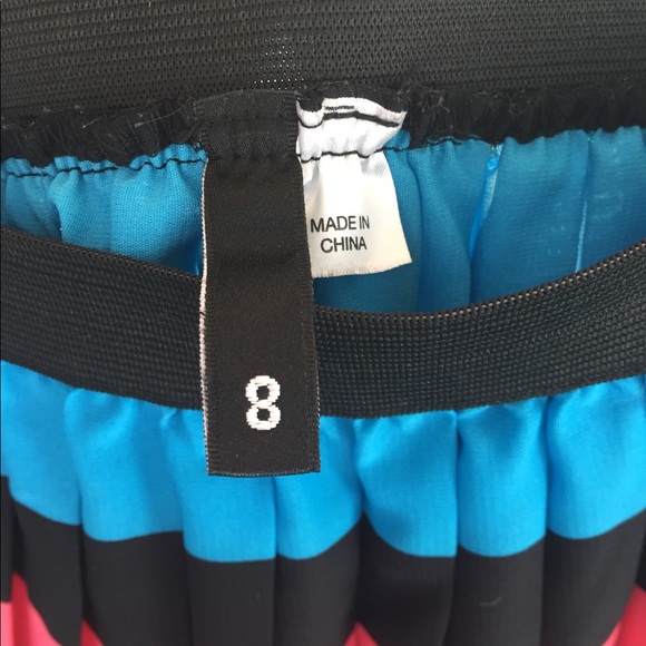Rainbow H&M skater skirt - Picture 2 of 3